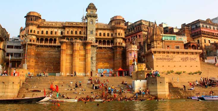 photos of darbhanga ghat varanasi